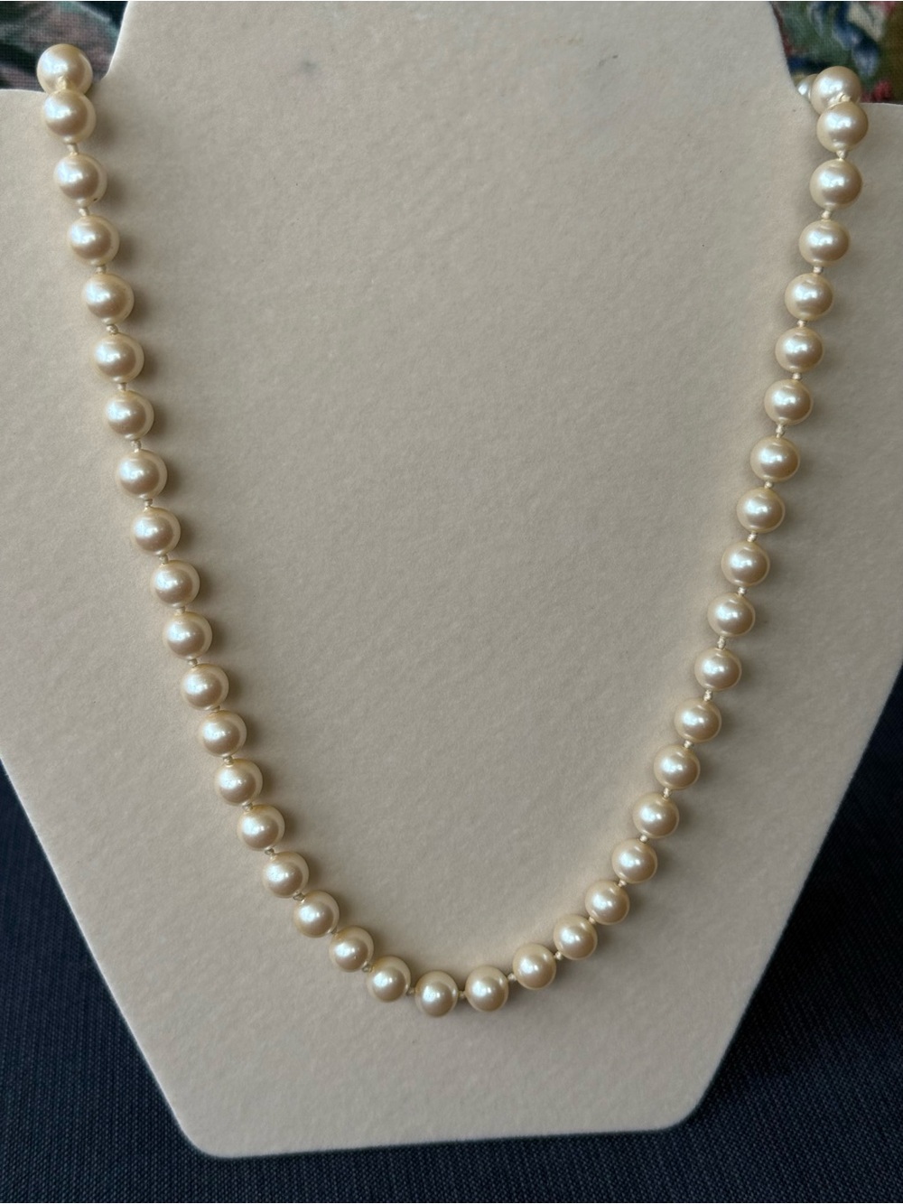 Classic Cream Pearl Necklace